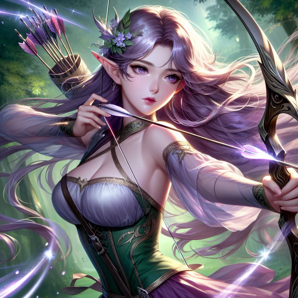 Miya: The Elven Archer Dominating Mobile Legends Battlefields